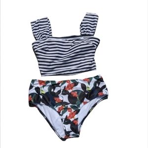 Cupshe High-Waisted Swimsuit - Sz S